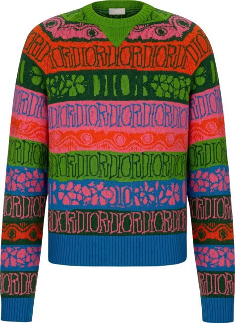 dior multicolor sweater|dior jumpers men.